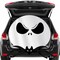 Halloween Cartoon Skull Trunk or Treat Car Decoration Halloween Jack and Sally Theme Party Decoration Halloween Car Archway Garage Decoration Banners Halloween Car Outdoor Party Decoration